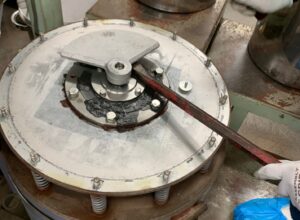 ふるい機 OH(オーバーホール)作業